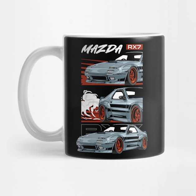 RX7 1989 Car by milatees